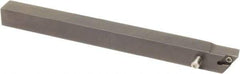 Sumitomo - SDAC, Right Hand Cut, 0° Lead Angle, 10mm Shank Height x 10mm Shank Width, Positive Rake Indexable Turning Toolholder - 100mm OAL, DCMT 21.51 Insert Compatibility, Series Screw Lock - USA Tool & Supply