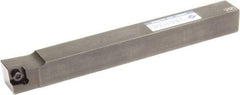 Sumitomo - SCNC, Left Hand Cut, -5° Lead Angle, 1/2" Shank Height x 1/2" Shank Width, Positive Rake Indexable Turning Toolholder - 6" OAL, CCMT 32.52 Insert Compatibility, Series Screw Lock - USA Tool & Supply