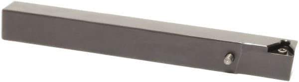 Sumitomo - STAC, Left Hand Cut, -1° Lead Angle, 5/8" Shank Height x 5/8" Shank Width, Positive Rake Indexable Turning Toolholder - 6" OAL, TCMT 32.52 Insert Compatibility, Series Screw Lock - USA Tool & Supply