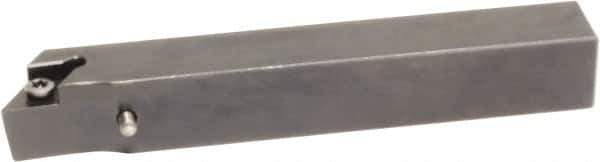 Sumitomo - SDNC, Right Hand Cut, -3° Lead Angle, 3/8" Shank Height x 3/8" Shank Width, Neutral Rake Indexable Turning Toolholder - 4-1/2" OAL, DC.. 21.51 Insert Compatibility, Series Screw Lock - USA Tool & Supply