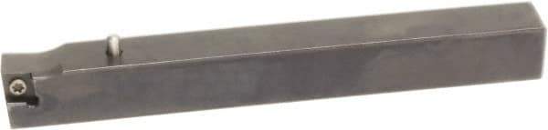 Sumitomo - SCNC, Left Hand Cut, -5° Lead Angle, 3/8" Shank Height x 3/8" Shank Width, Neutral Rake Indexable Turning Toolholder - 4-1/2" OAL, CC.. 32.52 Insert Compatibility, Series Screw Lock - USA Tool & Supply