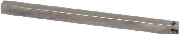 Sumitomo - PCLC, Left Hand Cut, -5° Lead Angle, 5/8" Shank Height x 5/8" Shank Width, Positive Rake Indexable Turning Toolholder - 6" OAL, CCMT 32.52 Insert Compatibility, Series Swiss - USA Tool & Supply
