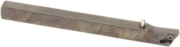 Sumitomo - SDAC, Right Hand Cut, 0° Lead Angle, 3/8" Shank Height x 3/8" Shank Width, Neutral Rake Indexable Turning Toolholder - 4-1/2" OAL, DC.. 21.51 Insert Compatibility, Series Screw Lock - USA Tool & Supply