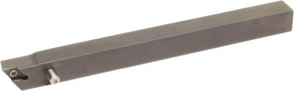 Sumitomo - SDAC, Left Hand Cut, 0° Lead Angle, 5/8" Shank Height x 5/8" Shank Width, Positive Rake Indexable Turning Toolholder - 6" OAL, DCMT 32.52 Insert Compatibility, Series Screw Lock - USA Tool & Supply