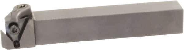 Sumitomo - External Thread, 0.1969" Max Depth of Cut, 0.1" Min Groove Width, 6" OAL, Right Hand Indexable Grooving Cutoff Toolholder - 1" Shank Height x 1" Shank Width, TGA Insert Style, GWC Toolholder Style, Series SumiTurn - USA Tool & Supply