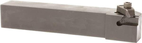 Sumitomo - SS, External, Left Hand, 0.21" Max Depth of Cut, Indexable Grooving Tool Holder - SG 3 Insert Compatibility, 1" Shank Height, 1" Shank Width, 6" OAL - USA Tool & Supply