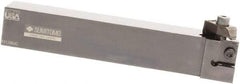 Sumitomo - GWB, External, Left Hand, 5mm Max Depth of Cut, 4.5 to 5.99mm Groove Width, Indexable Grooving Tool Holder - CGA.. Insert Compatibility, 25.4mm Shank Height, 25.4mm Shank Width, 153.39mm OAL - USA Tool & Supply