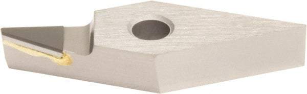 Sumitomo - NF-VNMX331 Grade DA1000 Polycrystalline Diamond (PCD) Turning Insert - 35° Diamond, 3/8" Inscr Circle, 3/16" Thick, 1/64" Corner Radius - USA Tool & Supply