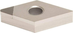 Sumitomo - NF-DNMA432 H Grade DA2200 Polycrystalline Diamond (PCD) Turning Insert - 55° Diamond, 1/2" Inscr Circle, 3/16" Thick, 1/32" Corner Radius - USA Tool & Supply