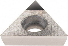 Sumitomo - NF-TPGA21.50 Grade DA1000 Polycrystalline Diamond (PCD) Turning Insert - 60° Triangle, 1/4" Inscr Circle, 3/32" Thick, 0.0039" Corner Radius - USA Tool & Supply