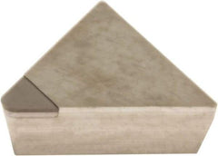 Sumitomo - NF-TPG222 P Grade DA1000 Polycrystalline Diamond (PCD) Turning Insert - 60° Triangle, 1/4" Inscr Circle, 1/8" Thick, 1/32" Corner Radius - USA Tool & Supply