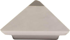 Sumitomo - TEEN32 Grade DA2200 PCD Milling Insert - 1/8" Thick, 3/8" Inscribed Circle - USA Tool & Supply
