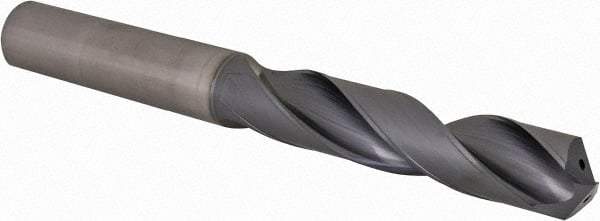 Sumitomo - 17mm 135° Solid Carbide Screw Machine Drill Bit - TiAlCr/TiSi Finish, 85mm Flute Length, 152mm OAL, Through Coolant - USA Tool & Supply