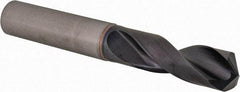 Sumitomo - 39/64" 135° Solid Carbide Screw Machine Drill Bit - TiAlCr/TiSi Finish, 2.0866" Flute Length, 4.4094" OAL - USA Tool & Supply