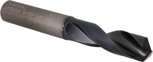 Sumitomo - 14.5mm 135° Solid Carbide Screw Machine Drill Bit - USA Tool & Supply