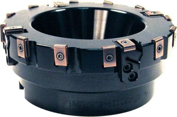 Sumitomo - 12 Inserts, 3.342" Cut Diam, 1-1/2" Arbor Diam, Indexable Square-Shoulder Face Mill - 2" High, LNGX 1605.. Insert Compatibility, Series SumiMill - USA Tool & Supply