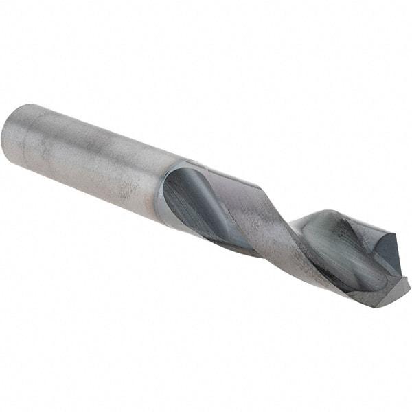 Sumitomo - 33/64" 135° Solid Carbide Screw Machine Drill Bit - TiAlCr/TiSi Finish, 1.9291" Flute Length, 3.937" OAL - USA Tool & Supply