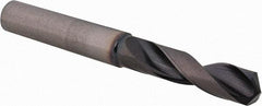 Sumitomo - 10.08mm 135° Solid Carbide Screw Machine Drill Bit - TiAlCr/TiSi Finish, 1.6142" Flute Length, 3.6614" OAL - USA Tool & Supply