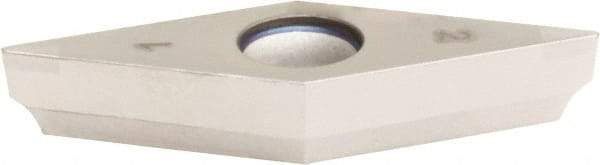 Sumitomo - 2NC-VCGA331 Grade BNC200 PCBN Turning Insert - TiN Finish, 35° Diamond, 3/8" Inscr Circle, 3/16" Thick, 1/64" Corner Radius - USA Tool & Supply