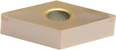 Sumitomo - 2NC-DNGA432 Grade BNC160 PCBN Turning Insert - TiN Finish, 55° Diamond, 1/2" Inscr Circle, 3/16" Thick, 1/32" Corner Radius - USA Tool & Supply