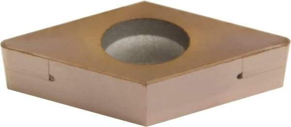 Sumitomo - 2NC-DCGA21.51 Grade BNC100 PCBN Turning Insert - TiCN Finish, 55° Diamond, 1/4" Inscr Circle, 3/32" Thick, 1/64" Corner Radius - USA Tool & Supply