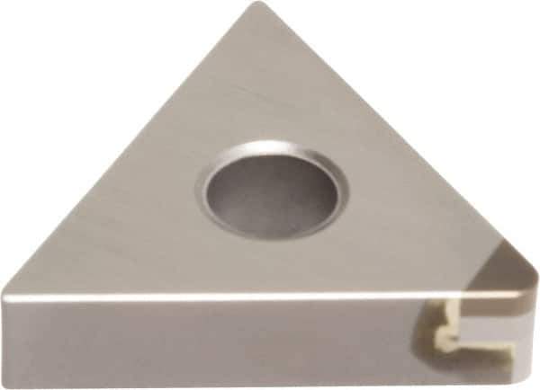 Sumitomo - TNMA332 Grade BN2000 PCBN Turning Insert - Uncoated, 60° Triangle, 3/8" Inscr Circle, 3/16" Thick, 1/32" Corner Radius - USA Tool & Supply