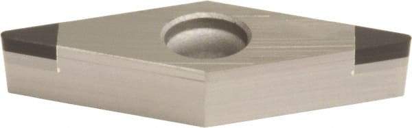 Sumitomo - 2NU-VBGA221 Grade BN700 PCBN Turning Insert - Uncoated, 35° Diamond, 1/4" Inscr Circle, 1/8" Thick, 1/64" Corner Radius - USA Tool & Supply