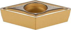 Sumitomo - DCMT32.51 ESU Grade AC630M Carbide Turning Insert - Al2O3 Finish, 55° Diamond, 3/8" Inscr Circle, 5/32" Thick, 1/64" Corner Radius - USA Tool & Supply