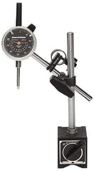 TESA Brown & Sharpe - Indicator and Base Kit - Include Black Face Indicator, Stand - USA Tool & Supply