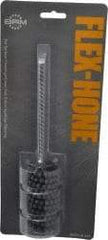 Brush Research Mfg. - 1-3/8" Bore Diam, 240 Grit, Silicon Carbide Flexible Hone - Extra Fine, 8" OAL - USA Tool & Supply