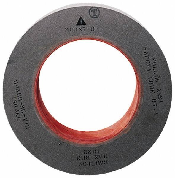 Camel Grinding Wheels - 20" Diam x 12" Hole x 8" Wide Centerless & Cylindrical Grinding Wheel - 80/120 Grit, Aluminum Oxide, Type 1, Medium/Fine Grade, Vitrified Bond, No Recess - USA Tool & Supply