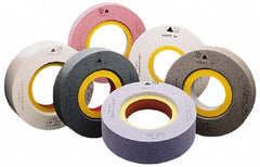 Camel Grinding Wheels - 20" Diam x 10" Hole x 6" Wide Centerless & Cylindrical Grinding Wheel - 36/46 Grit, Aluminum Oxide, Type 5, Very Coarse/Coarse Grade, Vitrified Bond, One Side Recess - USA Tool & Supply