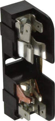 Ferraz Shawmut - 10 to 14 AWG, 600 VAC/VDC, 30 Amp, DIN Rail Mount, Screw Mount Fuse Block - 13/32 Inch Diameter x 1-1/2 Inch Fuse Length, 3.04 Inch Long x 3/4 Inch Wide x 1.31 Inch High Block - USA Tool & Supply