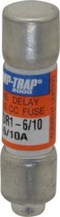 Ferraz Shawmut - 300 VDC, 600 VAC, 1.6 Amp, Time Delay General Purpose Fuse - Clip Mount, 1-1/2" OAL, 100 at DC, 200 at AC kA Rating, 13/32" Diam - USA Tool & Supply