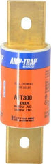 Ferraz Shawmut - 500 VDC, 600 VAC, 300 Amp, Time Delay General Purpose Fuse - Clip Mount, 7-1/8" OAL, 100 at DC, 200 at AC, 300 (Self-Certified) kA Rating, 2-1/8" Diam - USA Tool & Supply