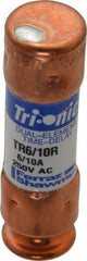 Ferraz Shawmut - 250 VAC/VDC, 0.6 Amp, Time Delay General Purpose Fuse - Clip Mount, 50.8mm OAL, 20 at DC, 200 at AC kA Rating, 9/16" Diam - USA Tool & Supply