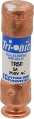 Ferraz Shawmut - 160 VDC, 250 VAC, 5 Amp, Time Delay General Purpose Fuse - Clip Mount, 50.8mm OAL, 20 at DC, 200 at AC kA Rating, 9/16" Diam - USA Tool & Supply