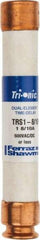 Ferraz Shawmut - 600 VAC/VDC, 1.8 Amp, Time Delay General Purpose Fuse - Clip Mount, 127mm OAL, 20 at DC, 200 at AC kA Rating, 13/16" Diam - USA Tool & Supply