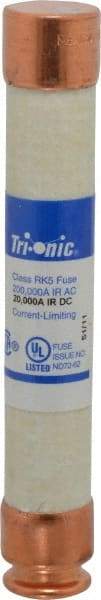Ferraz Shawmut - 600 VAC/VDC, 2 Amp, Time Delay General Purpose Fuse - Clip Mount, 127mm OAL, 20 at DC, 200 at AC kA Rating, 13/16" Diam - USA Tool & Supply