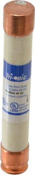 Ferraz Shawmut - 600 VAC/VDC, 7 Amp, Time Delay General Purpose Fuse - Clip Mount, 127mm OAL, 20 at DC, 200 at AC kA Rating, 13/16" Diam - USA Tool & Supply