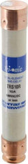 Ferraz Shawmut - 600 VAC/VDC, 10 Amp, Time Delay General Purpose Fuse - Clip Mount, 127mm OAL, 20 at DC, 200 at AC kA Rating, 13/16" Diam - USA Tool & Supply
