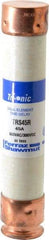 Ferraz Shawmut - 300 VDC, 600 VAC, 45 Amp, Time Delay General Purpose Fuse - Clip Mount, 5-1/2" OAL, 20 at DC, 200 at AC kA Rating, 1-1/16" Diam - USA Tool & Supply