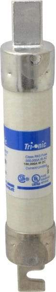 Ferraz Shawmut - 600 VAC/VDC, 80 Amp, Time Delay General Purpose Fuse - Clip Mount, 7-7/8" OAL, 100 at DC, 200 at AC kA Rating, 1-5/16" Diam - USA Tool & Supply
