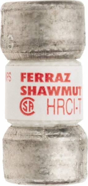 Ferraz Shawmut - 160 VDC, 300 VAC, 25 Amp, Fast-Acting General Purpose Fuse - Clip Mount, 7/8" OAL, 200 at AC, 50 at DC kA Rating, 13/32" Diam - USA Tool & Supply