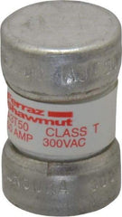 Ferraz Shawmut - 160 VDC, 300 VAC, 50 Amp, Fast-Acting General Purpose Fuse - Clip Mount, 7/8" OAL, 200 at AC, 50 at DC kA Rating, 9/16" Diam - USA Tool & Supply