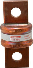 Ferraz Shawmut - 160 VDC, 300 VAC, 400 Amp, Fast-Acting General Purpose Fuse - Bolt-on Mount, 2-3/4" OAL, 200 at AC, 50 at DC kA Rating, 1-21/64" Diam - USA Tool & Supply