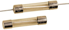 Ferraz Shawmut - 250 VAC, 0.19 Amp, Fast-Acting Miniature Glass Fuse - Clip Mount, 1-1/4" OAL, 1/4" Diam - USA Tool & Supply