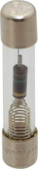 Ferraz Shawmut - 250 VAC, 0.15 Amp, Time Delay Miniature Glass Fuse - Clip Mount, 1-1/4" OAL, 1/4" Diam - USA Tool & Supply