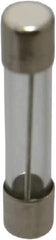 Ferraz Shawmut - 250 VAC, 0.25 Amp, Time Delay Miniature Glass Fuse - Clip Mount, 1-1/4" OAL, 1/4" Diam - USA Tool & Supply