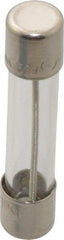 Ferraz Shawmut - 250 VAC, 0.5 Amp, Time Delay Miniature Glass Fuse - Clip Mount, 1-1/4" OAL, 1/4" Diam - USA Tool & Supply